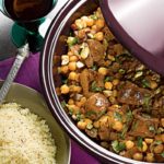 Lamb and Chickpea Tagine with Raisins