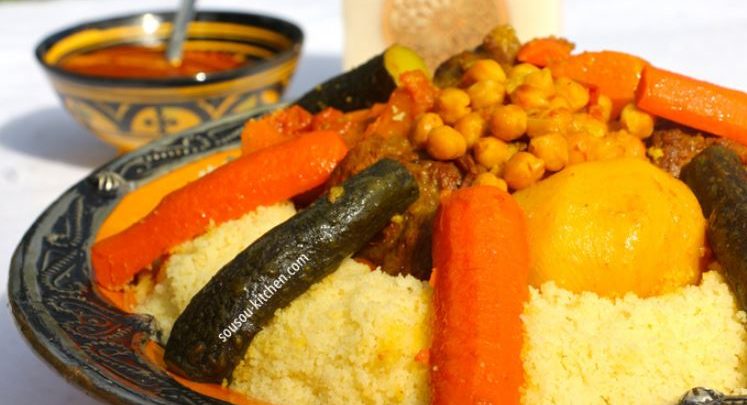Traditional Moroccan Couscous photo source: sahara-experience
