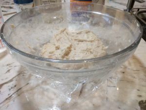 Dough rising