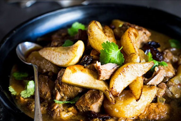 Lamb and pear tagine Photo source Kathy Paterson