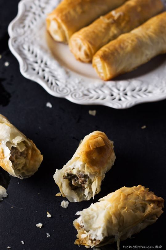 Moroccan Veal stuffed Cigars