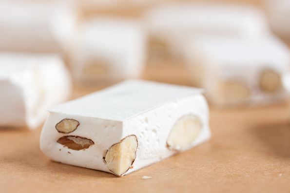 White Nougat (Zaban B'luz) - Kosher Cowboy Recipes Morocco to Midwest