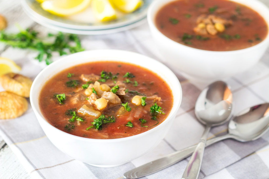 Harira "Silk" Soup with Meat