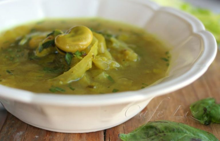 Lamb and Fava Bean Traditional Moroccan Passover Soup