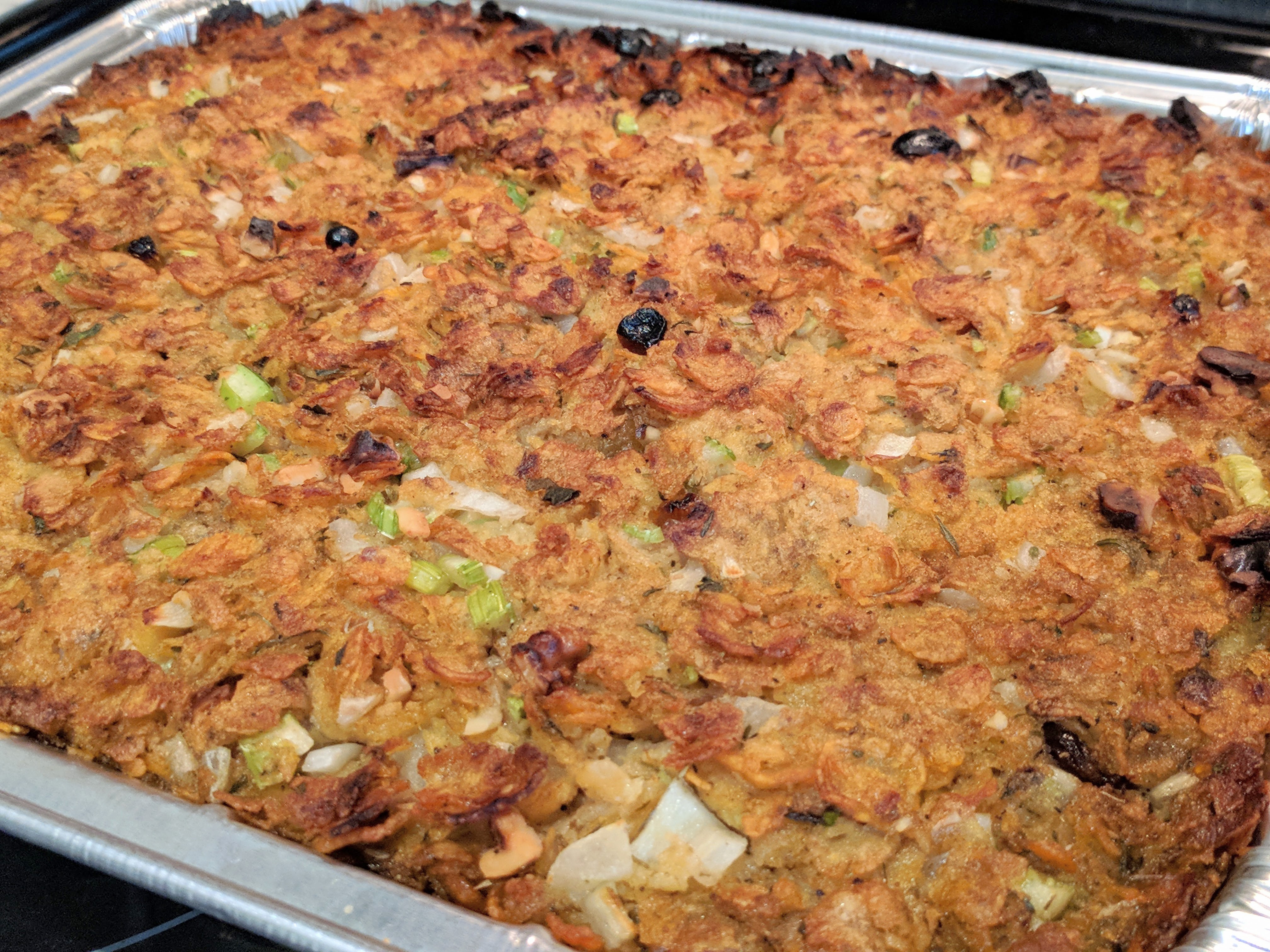 Thanksgiving Cornflake Stuffing