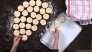 sufganiyot dough making