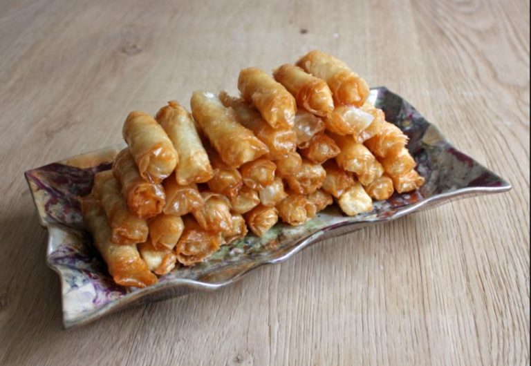 Fried Almond Cigars Photo source sister bakers