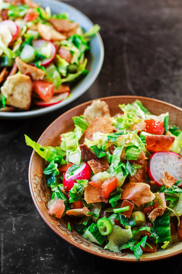 Fattoush Salad Recipe photo source