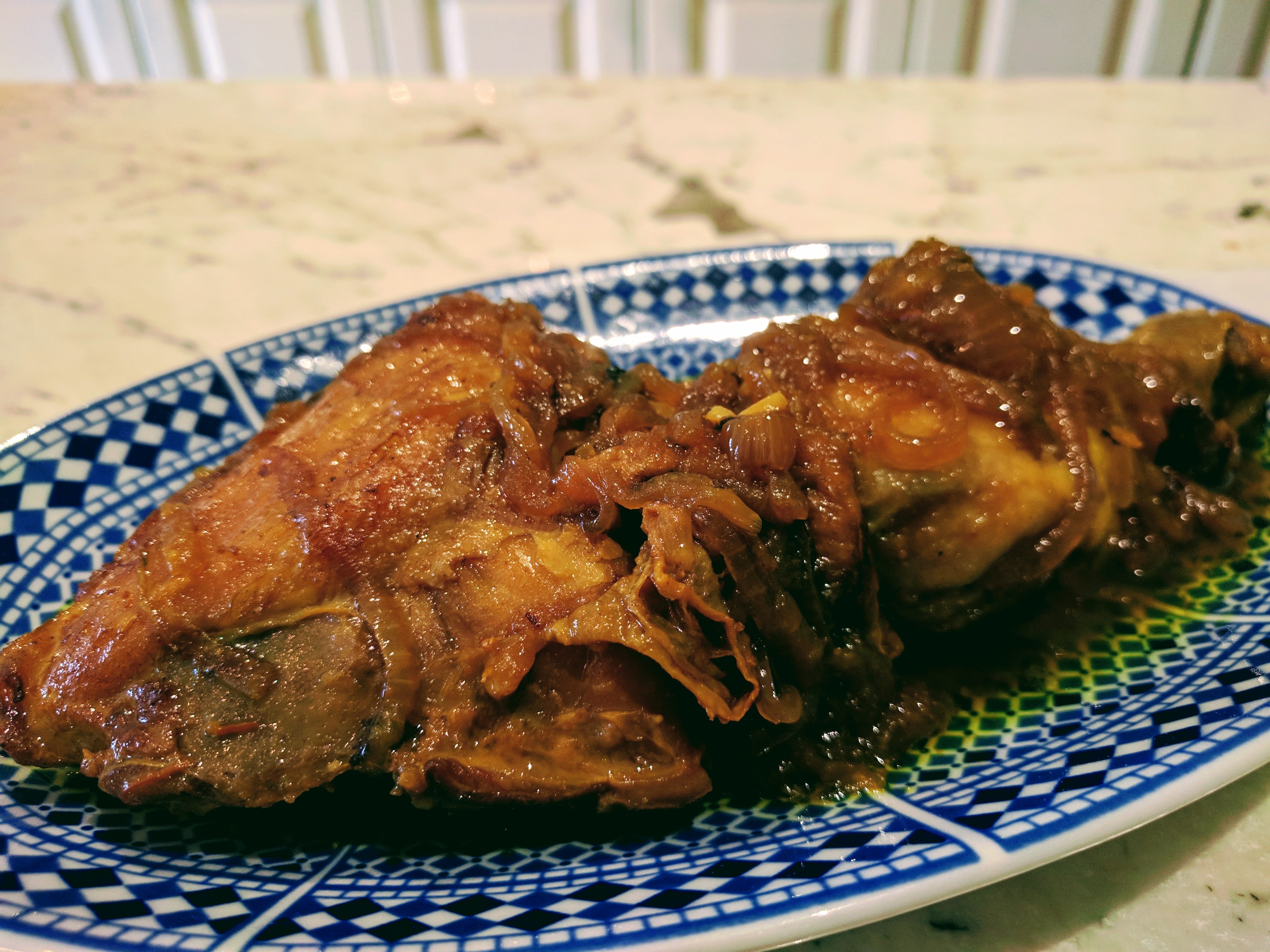 Chicken With Onions (pre-fast Of Yom Kippur) | Kosher Cowboy