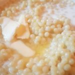 Couscous with milk and butter (Purim Berkoukes)