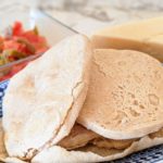 homemade pita bread