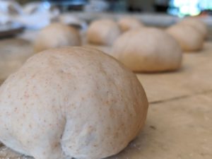 homemade pita bread