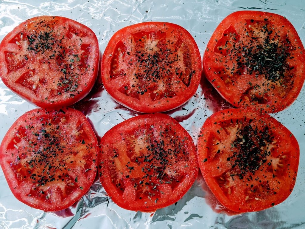 broiled parmesan tomatoes