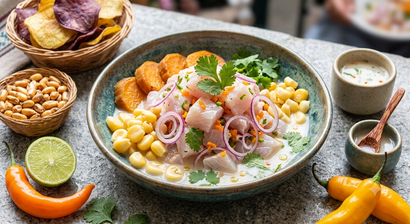 Classic Peruvian Ceviche Recipe (Ceviche Peruano)
