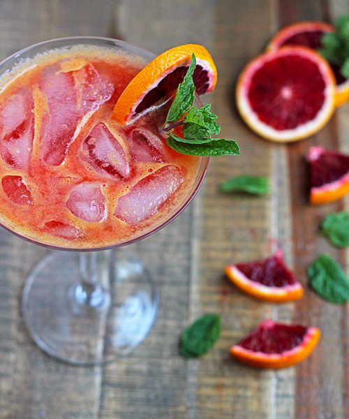 Moroccan Mandarin Spritzer