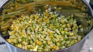 green mango chutney diced