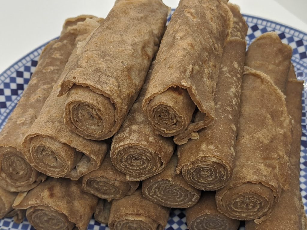 injera Ethiopian flatbread