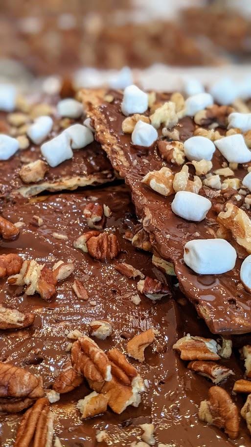 Nancy's Chocolate Toffee Matzah Bark