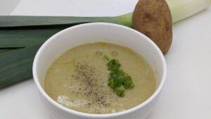 Dairy-Free Creamy Potato Leek Soup recipe