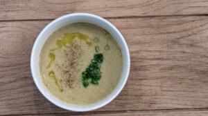 Dairy-Free Creamy Potato Leek Soup recipe