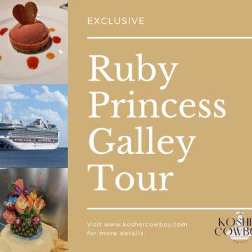 Ruby Princess Galley Tour: Beyond the Recipes