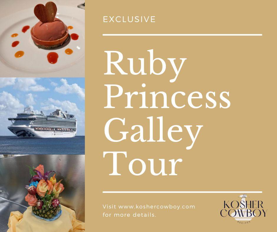 Ruby Princess Galley Tour: Beyond the Recipes