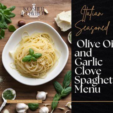 Italian Seasoned Olive Oil and Garlic Clove Spaghetti