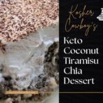 Keto Coconut Tiramisu Chia Dessert